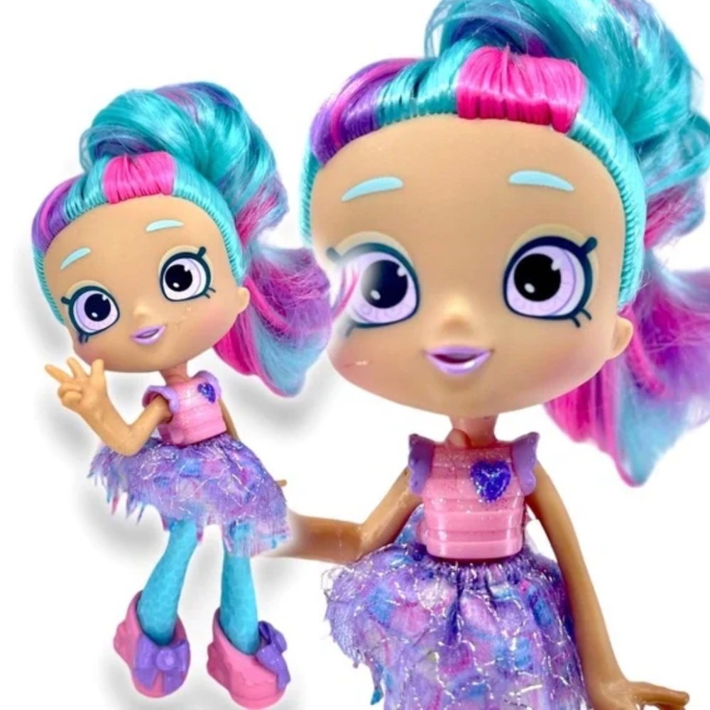 Shopkins Real Littles Macy Macaron Doll from Super Shopper Pack - vintage